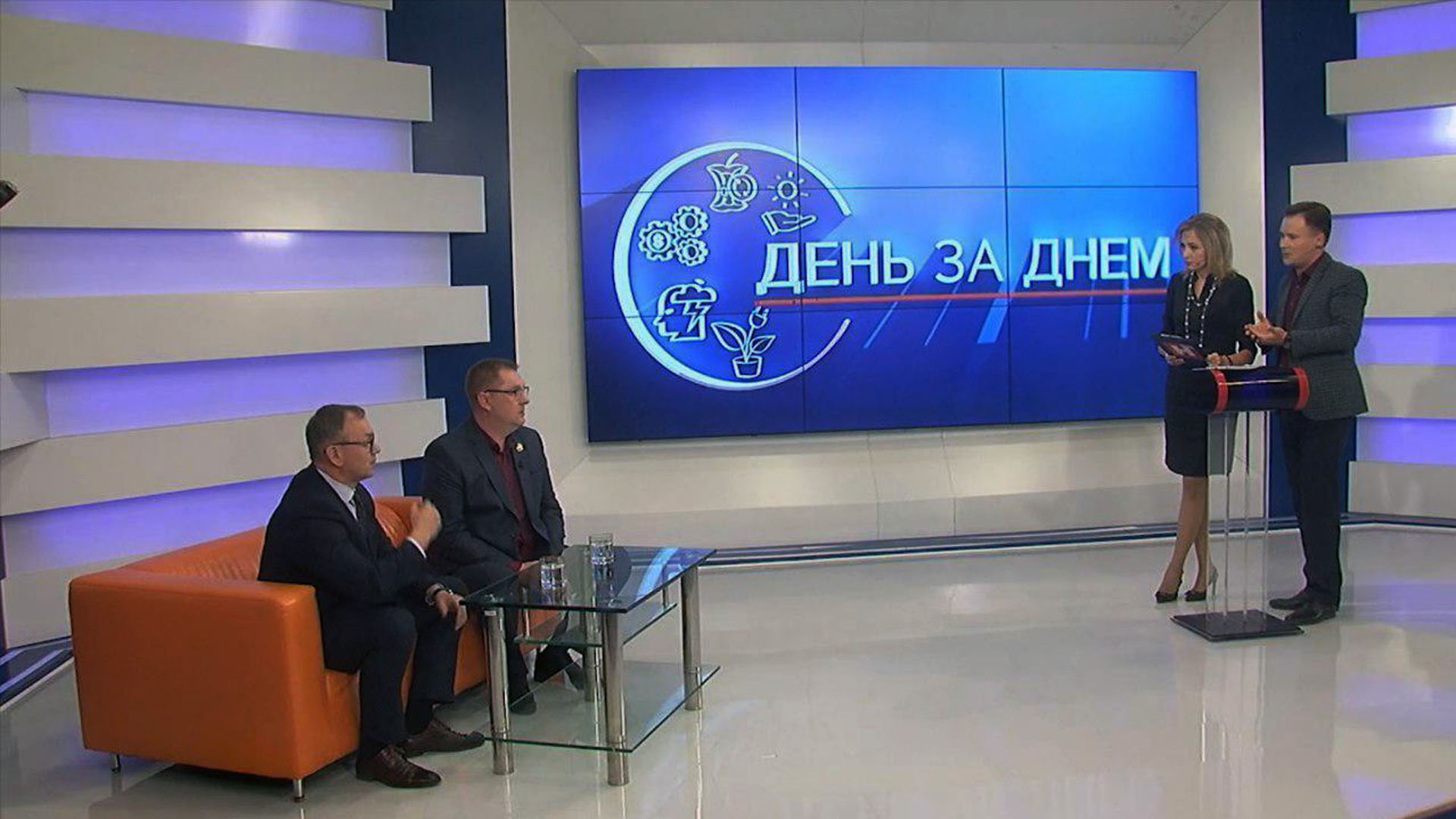 Сергей Бугаев и Сергей Крайнов в эфире телеканала ННТВ