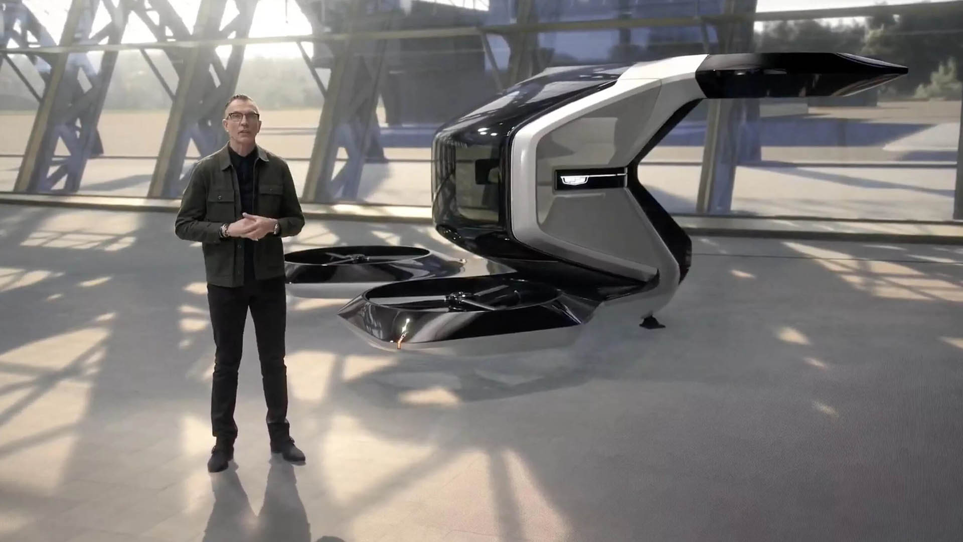 General Motors удивляет воздушным такси Cadillac eVTOL на выставке CES 2021