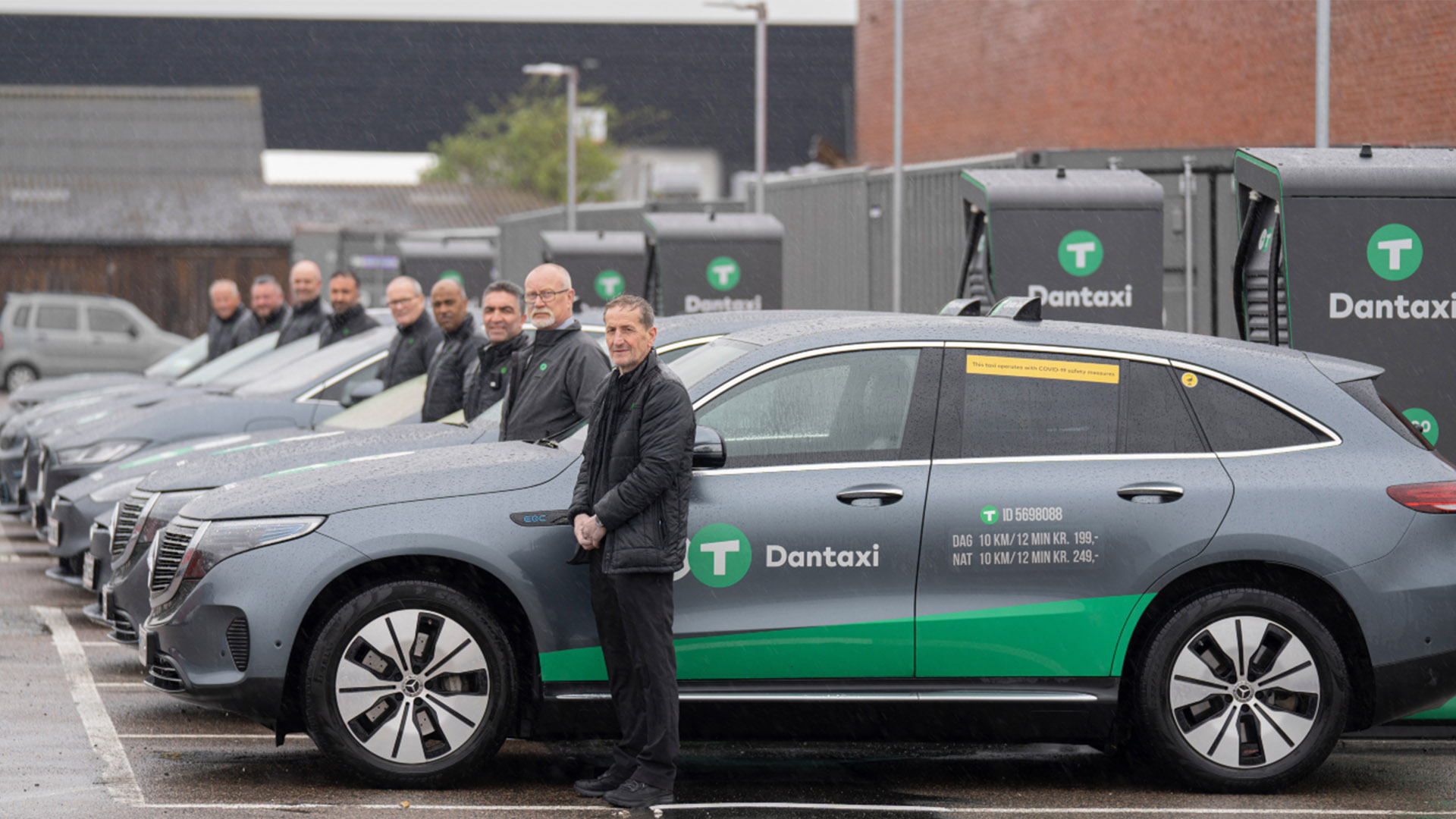 E.On и Dantaxi устанавливают первый центр зарядки электронных такси в Копенгагене