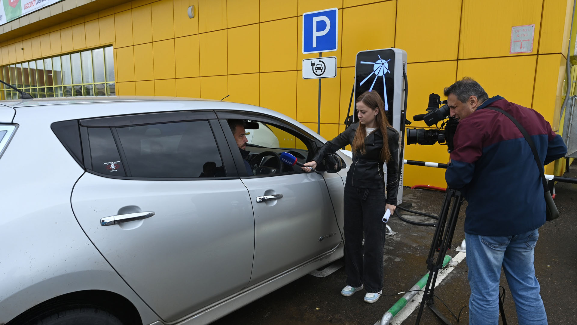 В Чите открыли первую быструю зарядную станцию для электромобилей